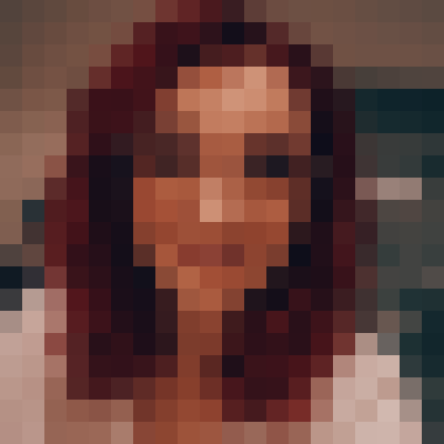 Verpixeltes Bild der streamenden Person