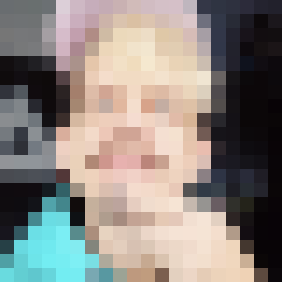 Verpixeltes Bild der streamenden Person